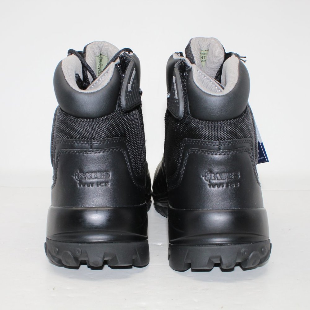 Bates Delta 6 Gore-Tex NWT Mens 14 Black Leather Superwork Side Zip Boots E02905 - Picture 5 of 12